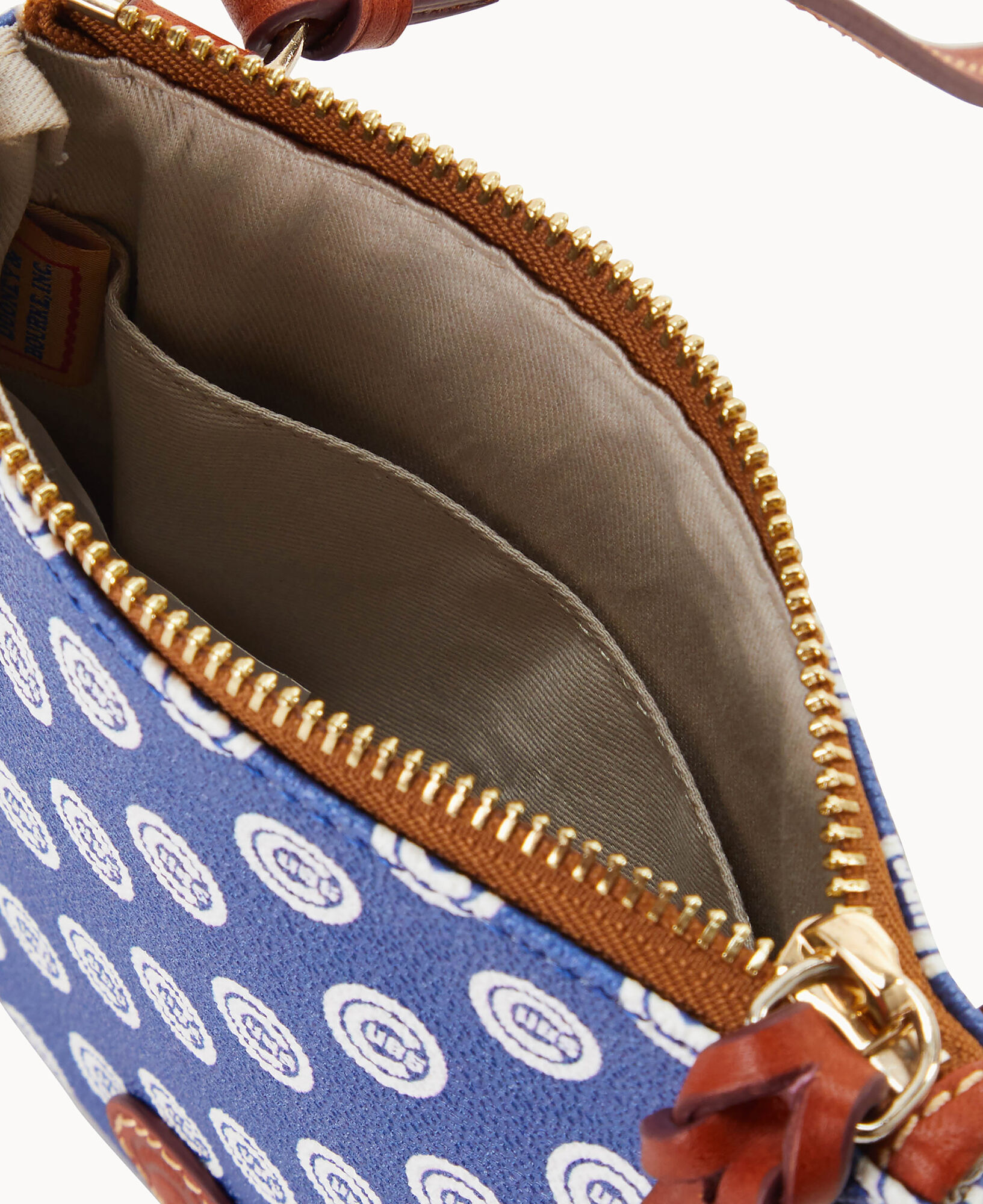 Dooney & Bourke MLB Cubs Small North/South Top Zip Crossbody