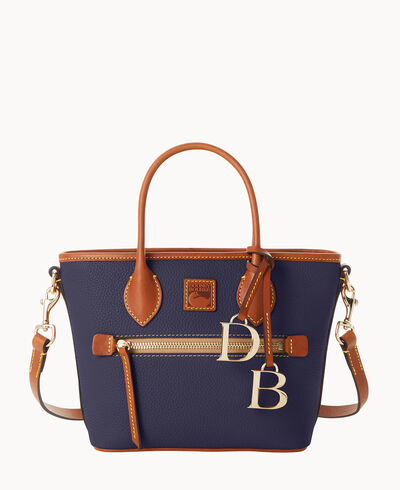 Pebble Grain Small Handle Tote