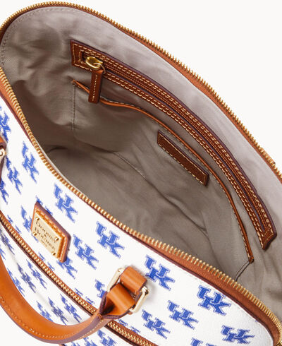 Collegiate University of Kentucky Domed Zip Satchel
