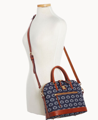 NCAA Penn State Domed Zip Satchel