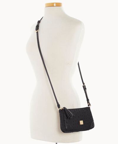Ostrich Slim Crossbody