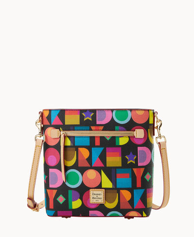 Art Deco Zip Crossbody