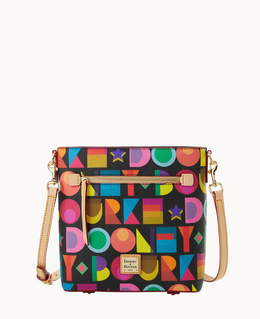 Art Deco Small Zip Crossbody