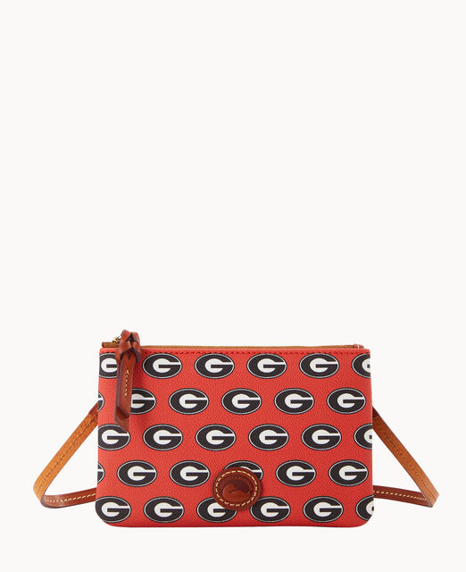 Collegiate University of Georgia Top Zip Crossbody