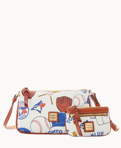 MLB Blue Jays Lexi Crossbody Sm Coin Case