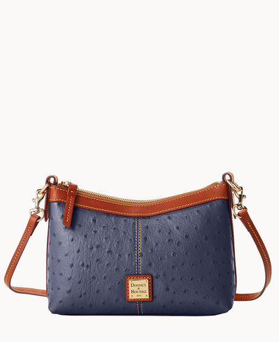 Ostrich Crossbody Pouch