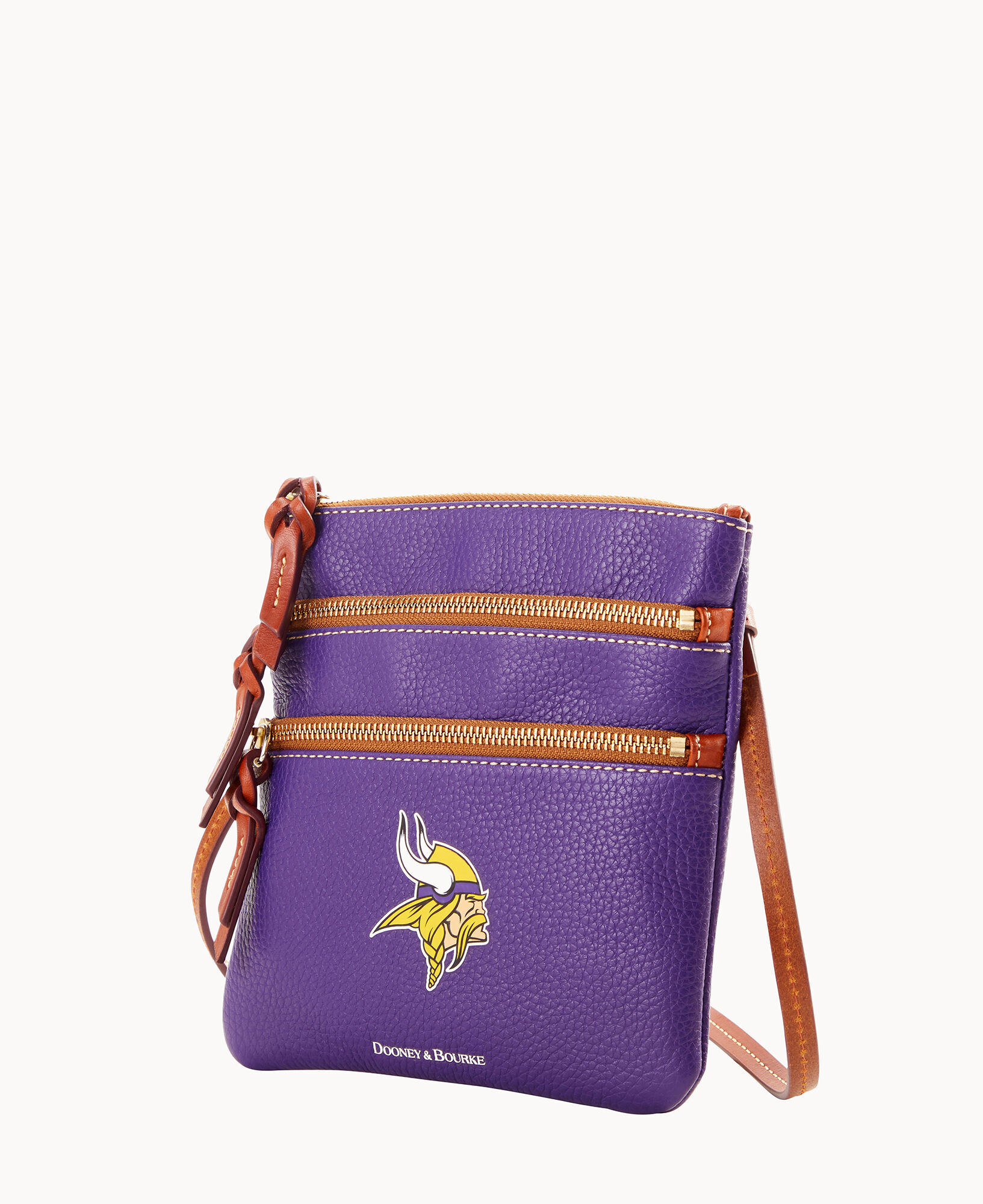 Dooney and bourke sale crossbody nylon triple zip
