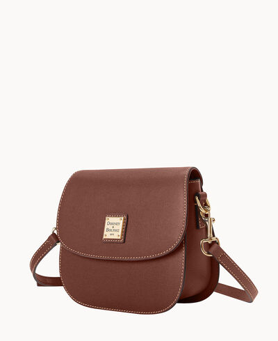 Saffiano Saddle Bag
