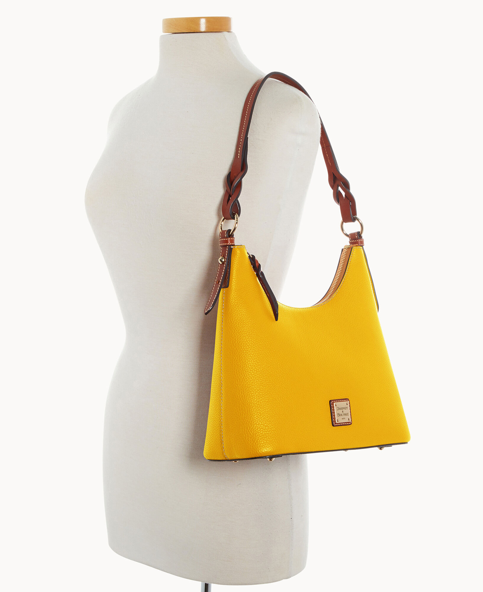 Dooney and bourke yellow satchel shop