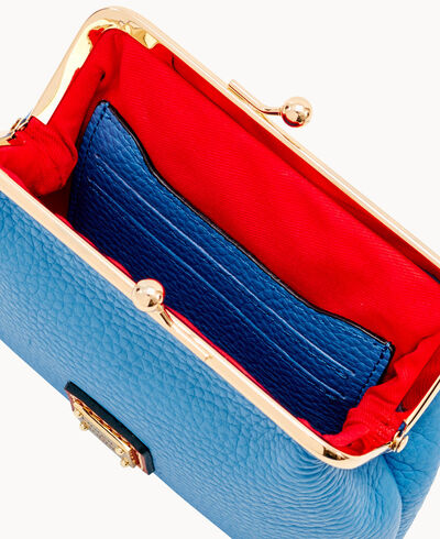 Pebble Grain Large Framed Purse