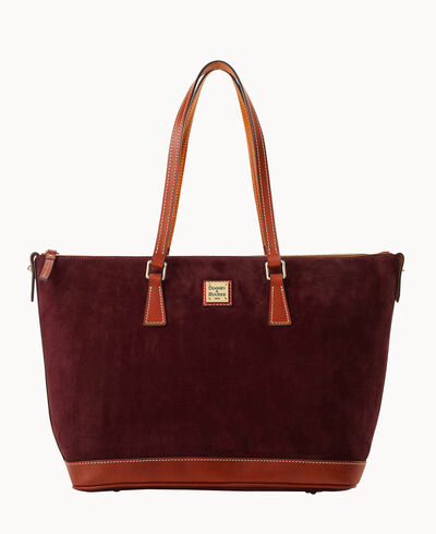 Suede Tote