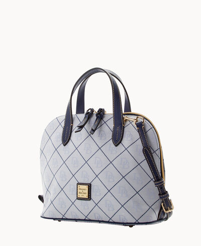 Maxi Quilt Zip Zip Satchel