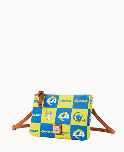 NFL Rams Top Zip Crossbody