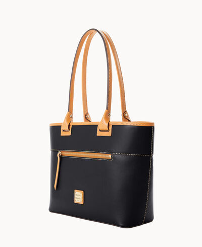 Wexford Leather Zip Tote
