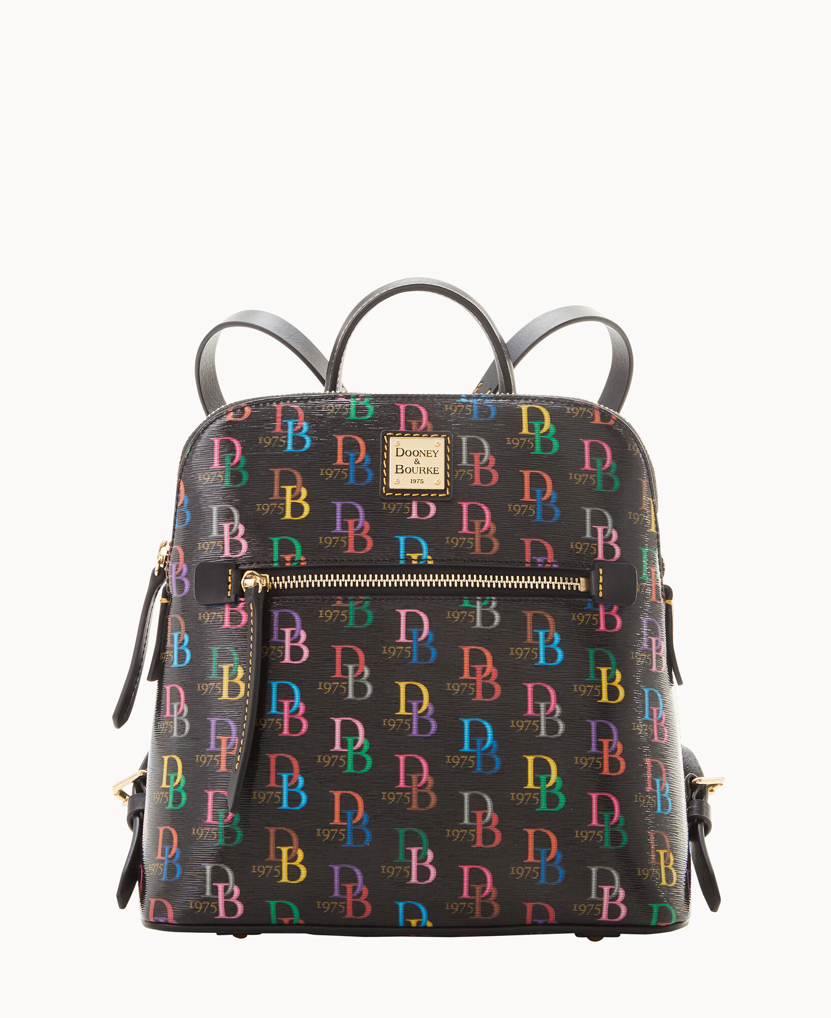 Dooney and bourke black backpack deals