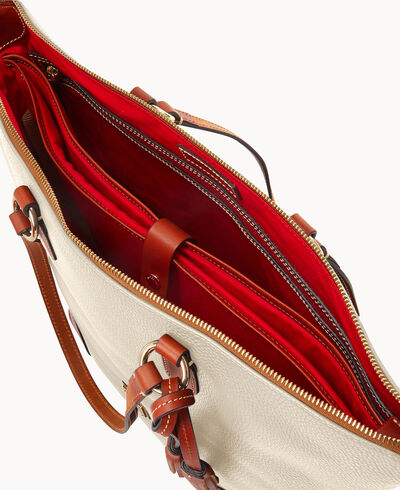 Pebble Grain Career Tote