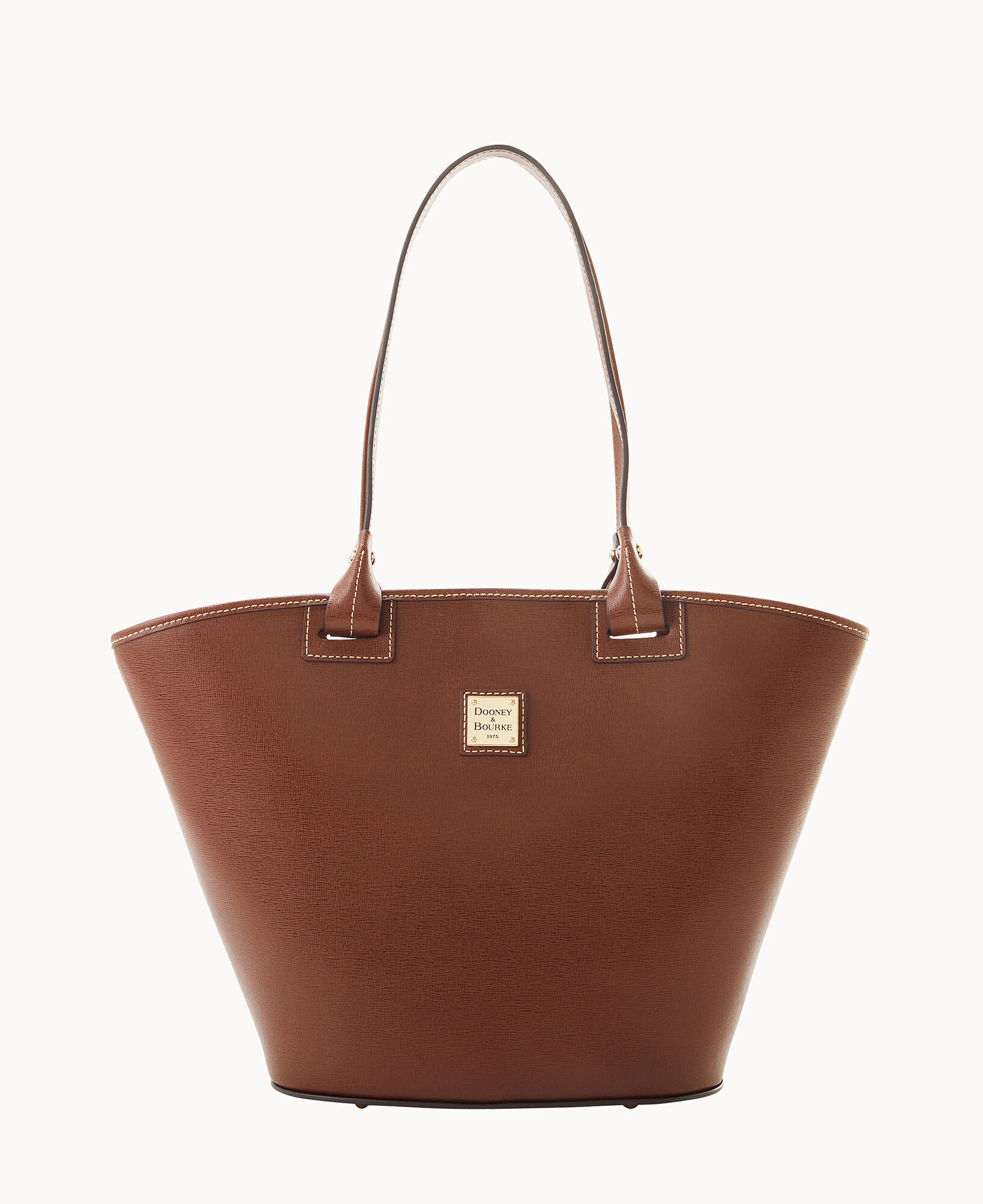 Dooney & bourke beacon vachetta leather zip tote new arrivals
