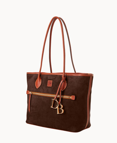 Suede Tote