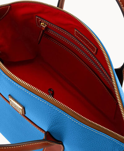 Pebble Grain Madeline Satchel
