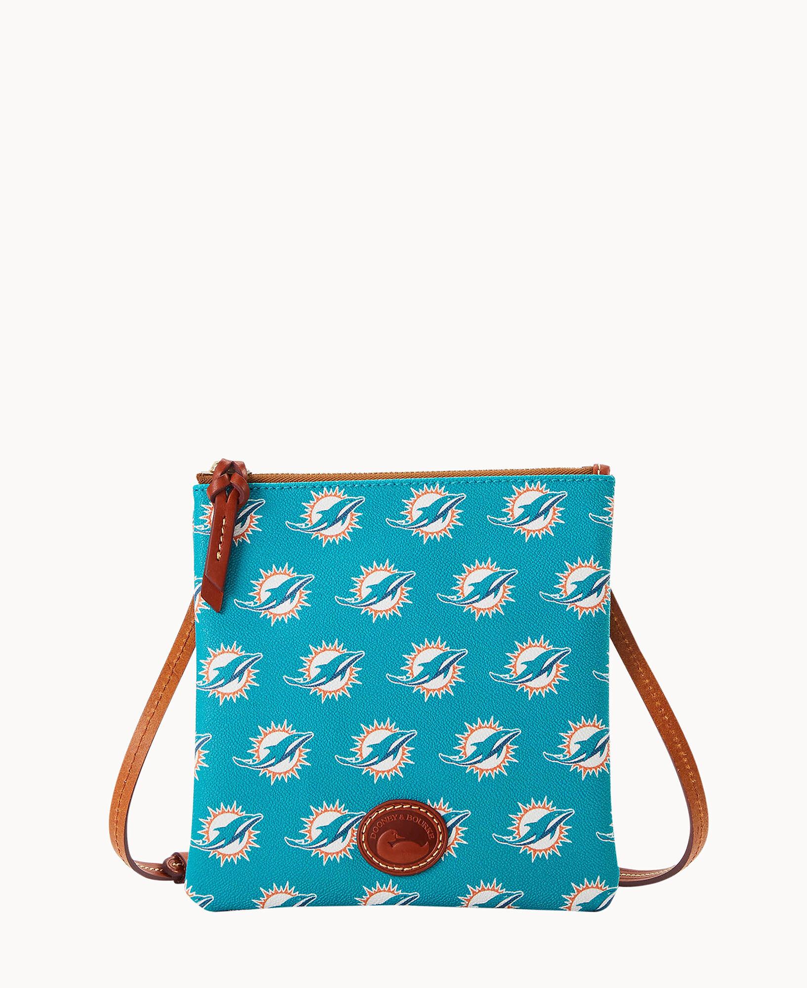 NFL Dolphins North South Top Zip Crossbody
