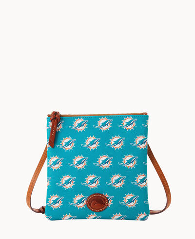 NFL Dolphins North South Top Zip Crossbody