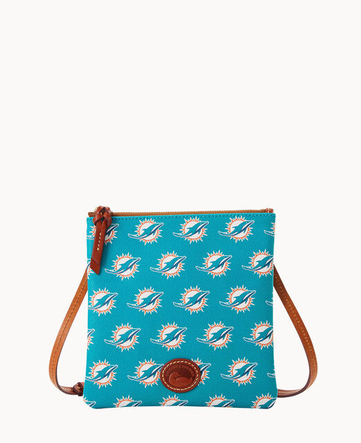 NFL Dolphins North South Top Zip Crossbody