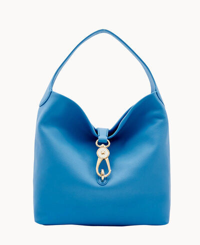 Belvedere Logo Lock Shoulder Bag