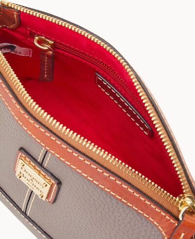Pebble Grain Mini Domed Crossbody