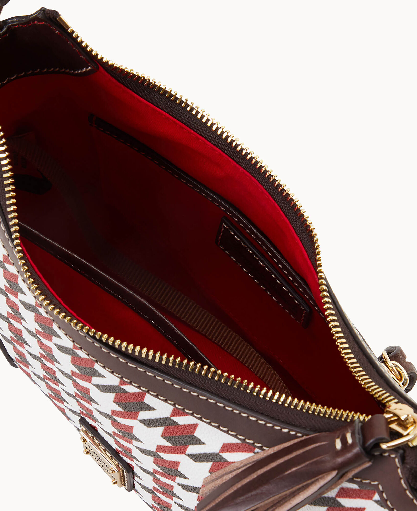 Dooney Bourke Houndstooth Shoulder Bag