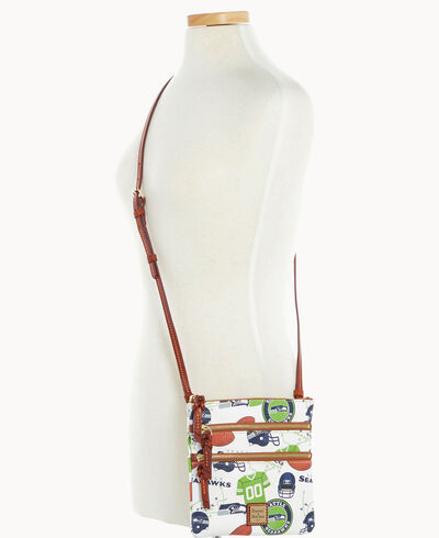 NFL Seahawks North South Triple Zip Crossbody