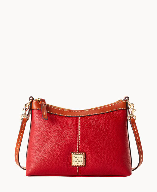 Pebble Grain Crossbody Pouch