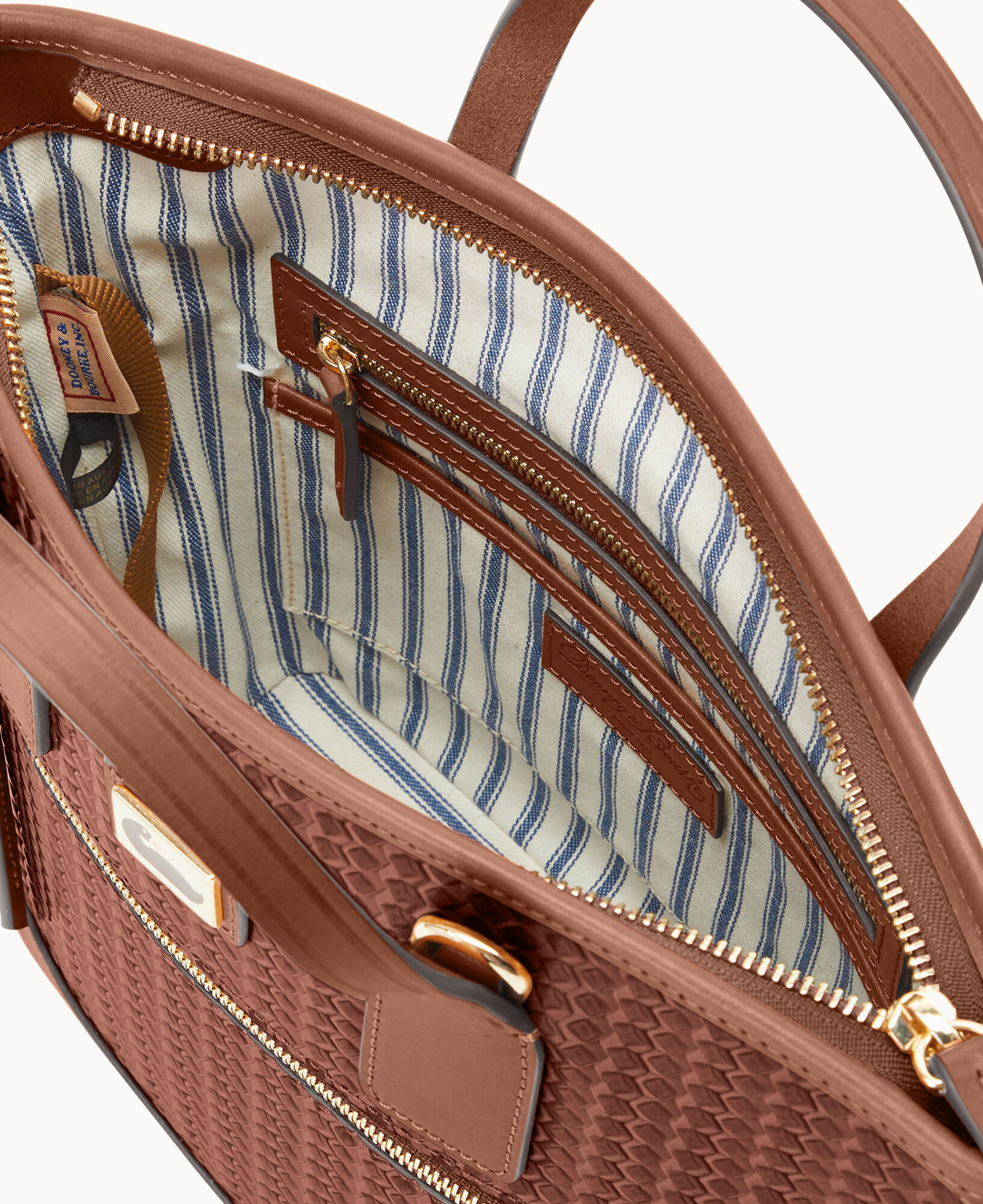 Dooney and bourke store camden woven tote