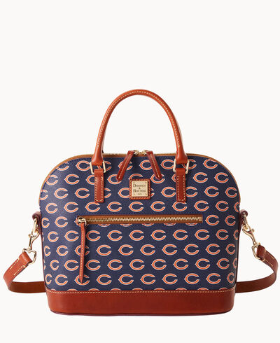NFL Bears Domed Zip Satchel