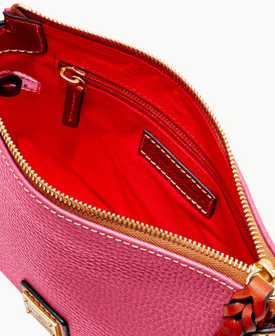 Pebble Grain Crossbody Pouchette