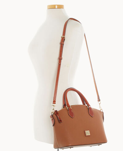 Pebble Grain Geena Satchel