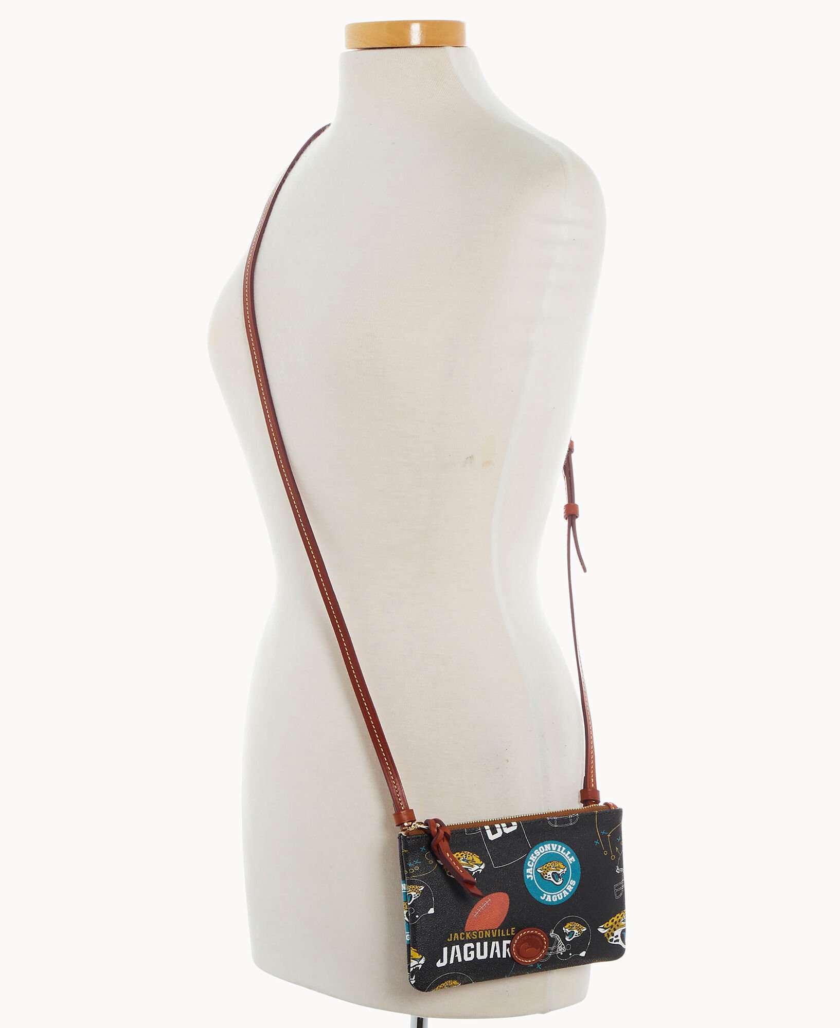 Dooney Bourke NFL Jaguars Top Zip Crossbody