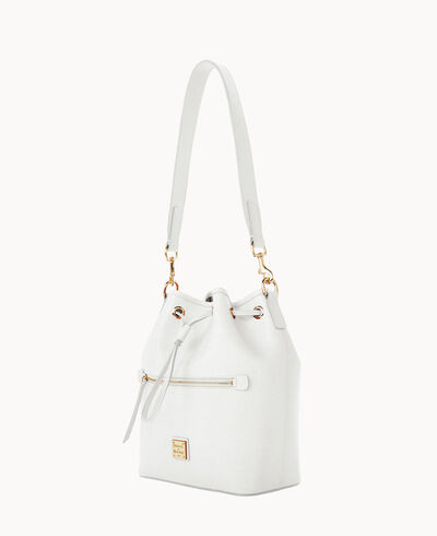 Saffiano Drawstring