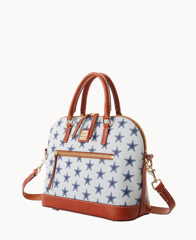 NFL Cowboys Domed Zip Satchel