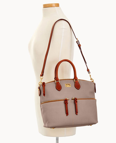Dillen Double Pocket Satchel