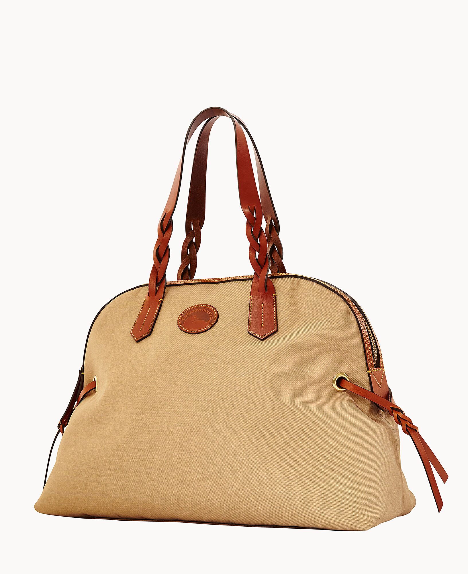Dooney & bourke nylon large pocket satchel on sale