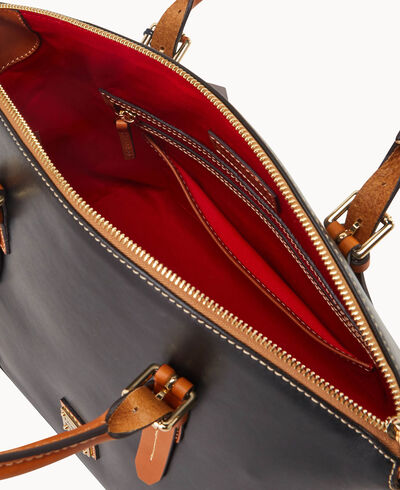 Wexford Leather Domed Satchel