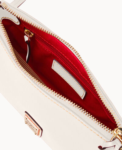 Saffiano Crossbody Pouchette