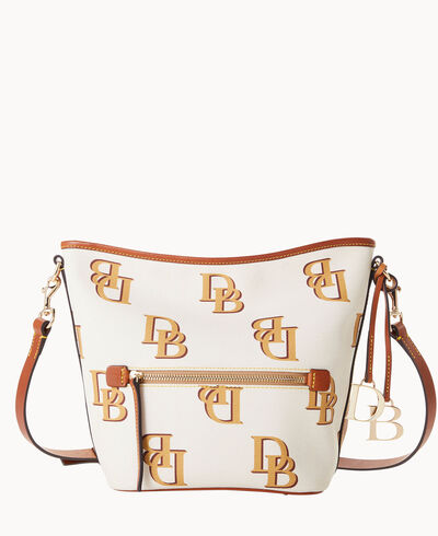 Monogram Zip Sac