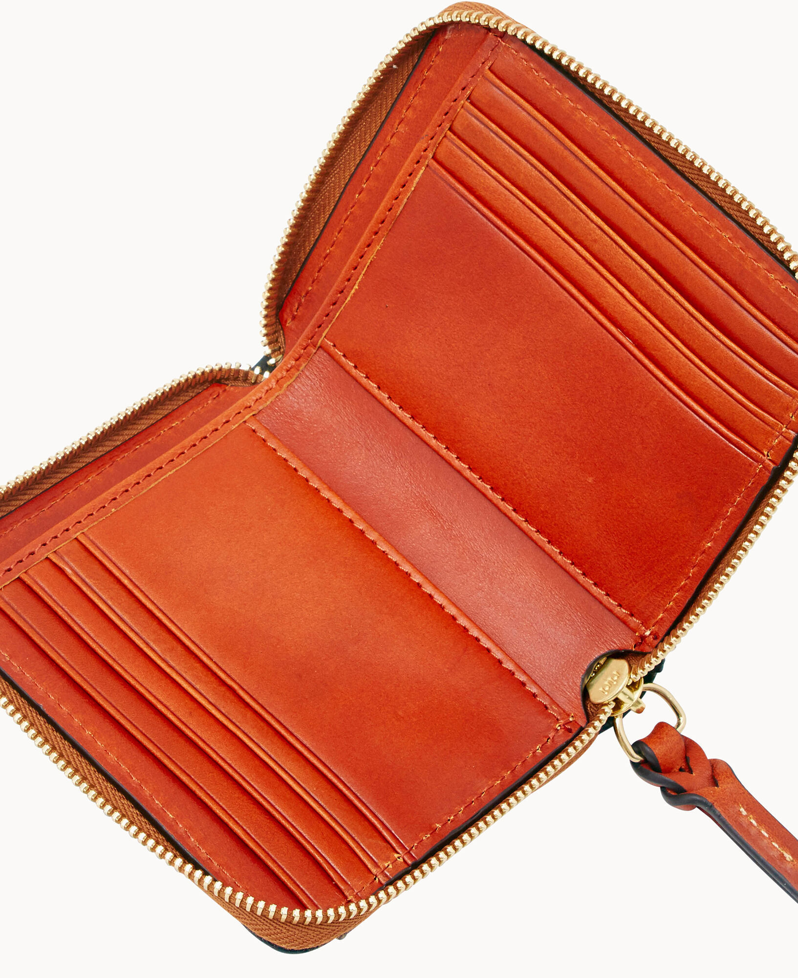 Dooney & Bourke Pebble Grain Small Zip Around