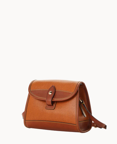 Camden Saffiano Flap Crossbody