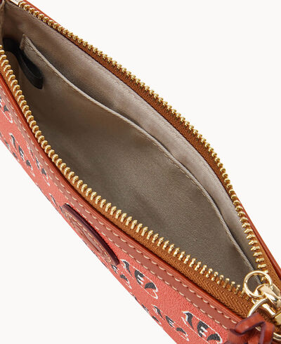 NFL Bengals Large Slim Wristlet