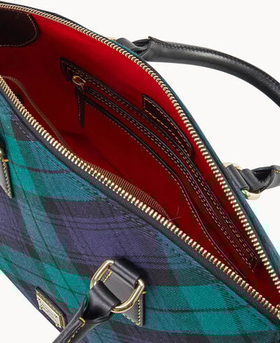 Tartan Domed Satchel