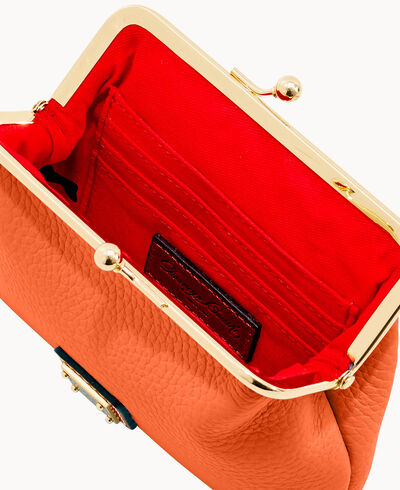 Pebble Grain Large Framed Purse