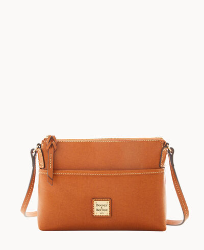 Saffiano Ginger Crossbody