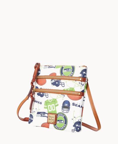 NFL Seahawks North South Triple Zip Crossbody